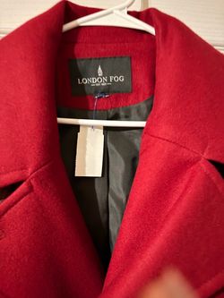 Red London women coat