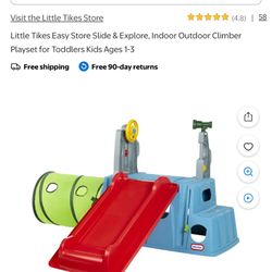 Little Tykes Slide And Climber Play set 