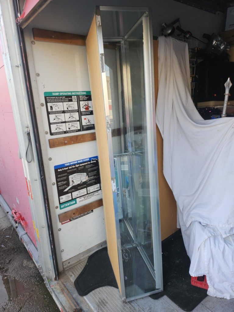 **FOR SALE: Glass Display Cases with flourestent Lighting!**