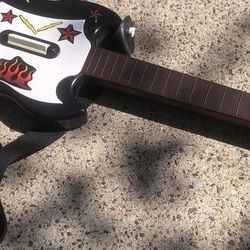 Guitar Hero PSLGH Gibson Octane Red Black SG Controller Playstation 2 PS2