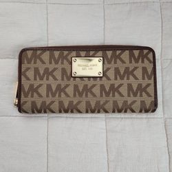 Michael Kors Brown Logo Wallet
