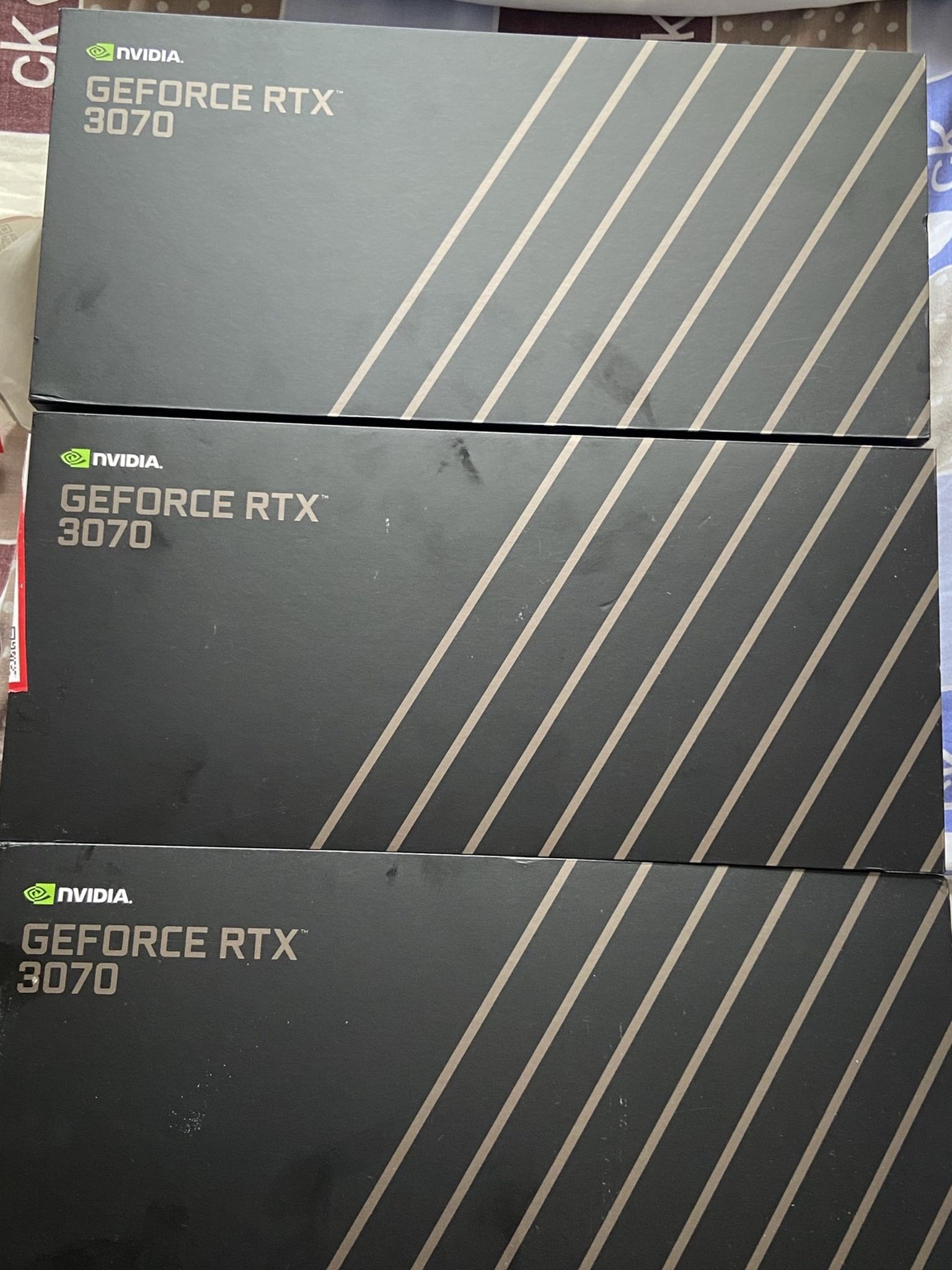 NVIDIA GTX 3070 And 3080 Brand New Sealed