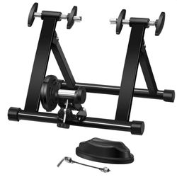 Bike Trainer Stand Folding Exercise Training Stand For Sale $30.00 50%+ OFF Retail $75.99 NEW IN BOX