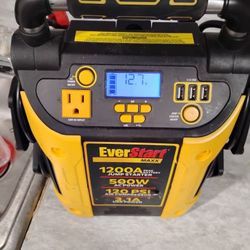Ever Start Max Jump Starter With Air Compressor