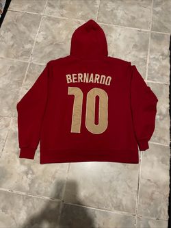 Official Portugal FC Soccer Club Bernardo Silva #10 Hoodie SZ S