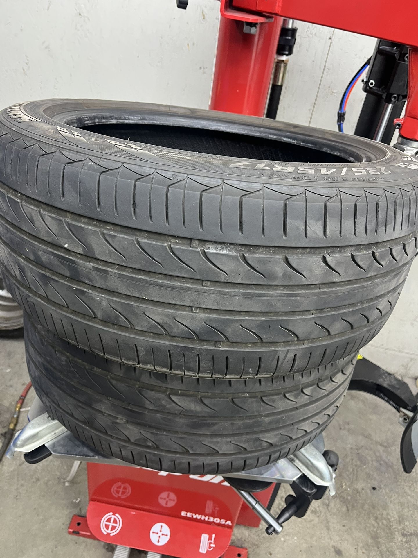 235/45R17 Sentury Tires Used