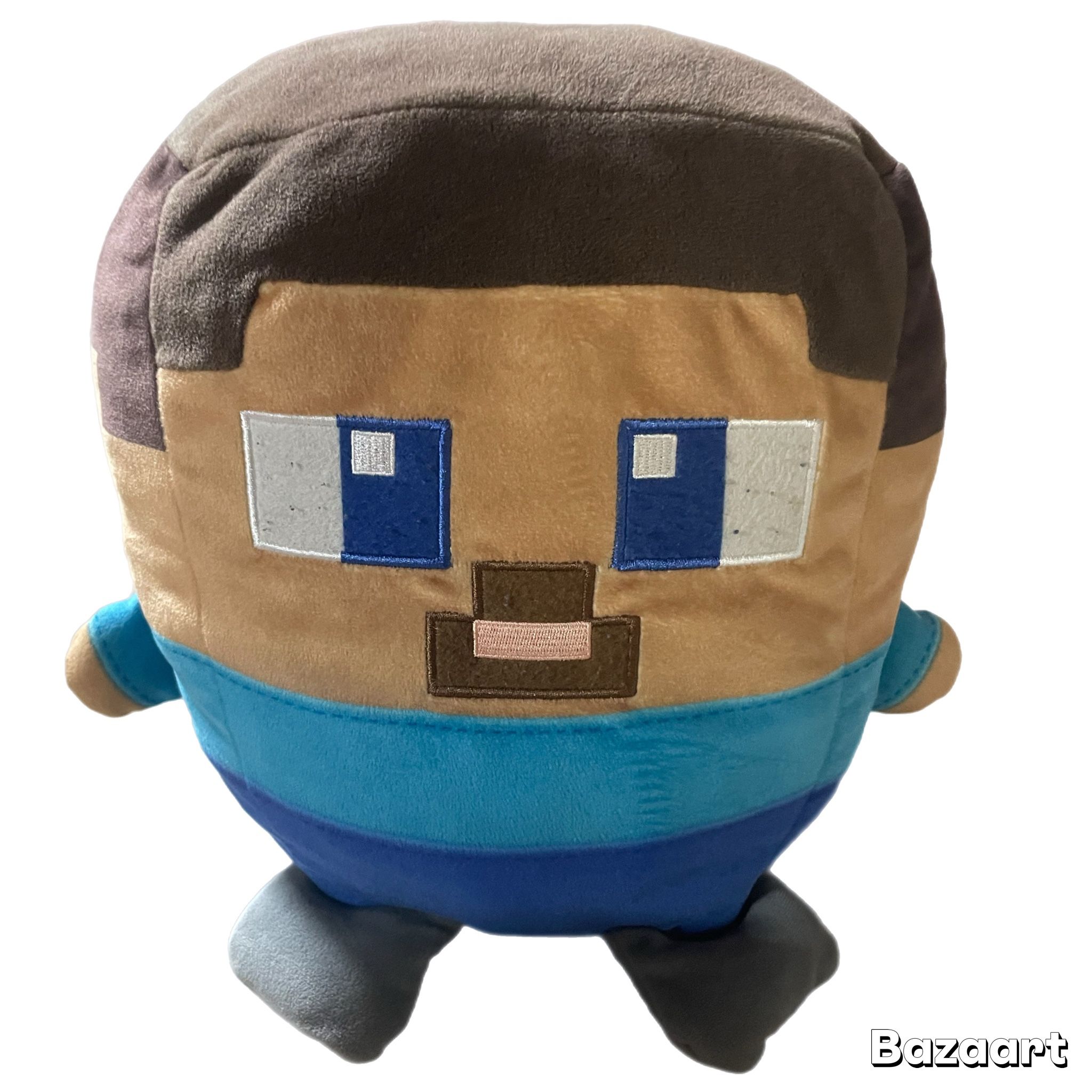 Minecraft Cuutopia 10-in Steve Plush Character Pillow Doll Mattel