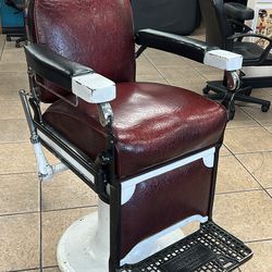 Antique Theo Koch Barber Chair 