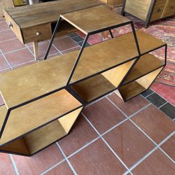 Mid century honey comb Display Shelve $250