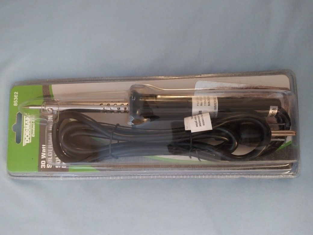 **NEW DORMAN SOLDERING IRON**