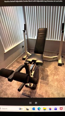 Nautilus Barbell Adjustable Combo Bench