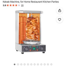 VEVOR Shawarma Grill Machine, 13 lbs Capacity