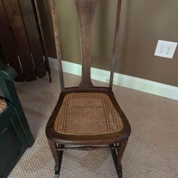 Antique Cane Rocking chair