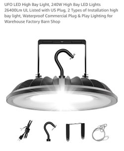 LED High Bay Light, LED, Lights, Christmas, Halloween, Decorations