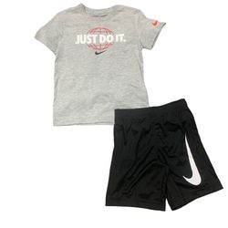 Nike 2 Piece Boys Short Set. Size 7 Youth New