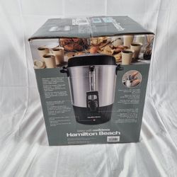 Hamilton Beach Fast Brew Coffee Urn, 45-Cup – New Open Box
