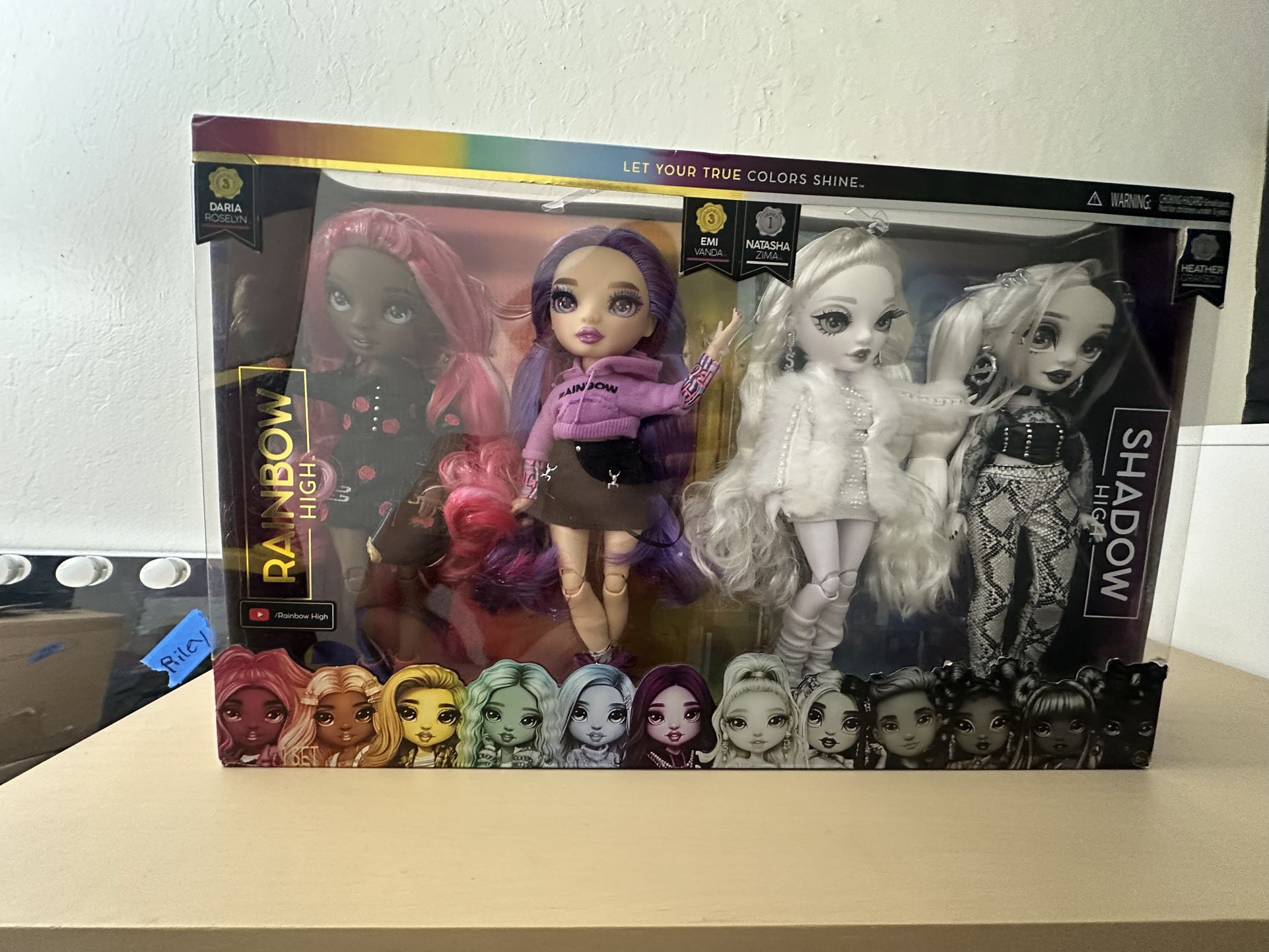 New Sold Out Rainbow High Barbie Dolls