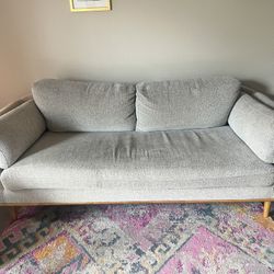 Grey Fabric Couch