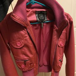 Hot Pink  Jacket Small For Young Adult Or  Teen 