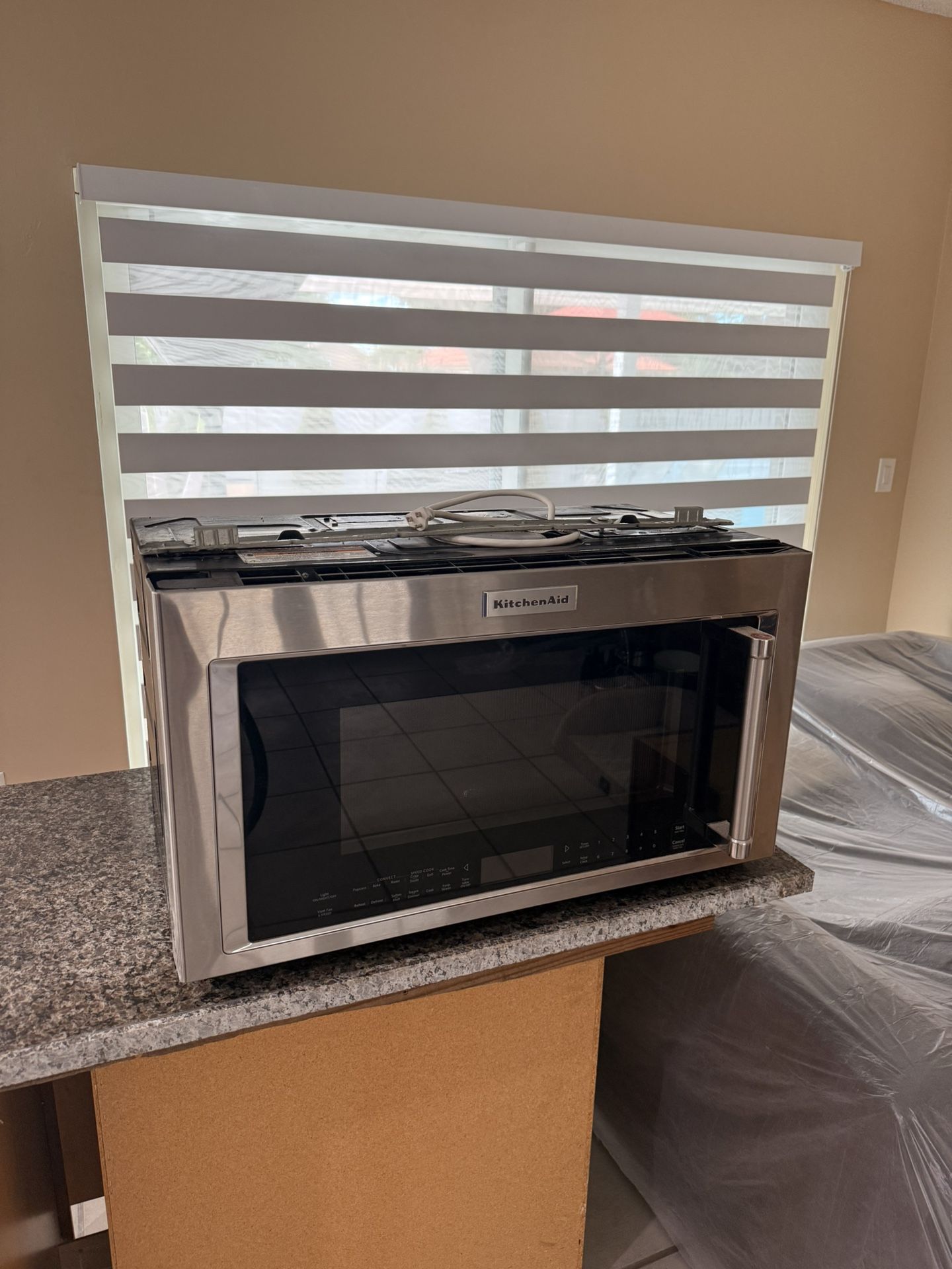 KITCHEN AID UNDER COUNTER MICROWAVE