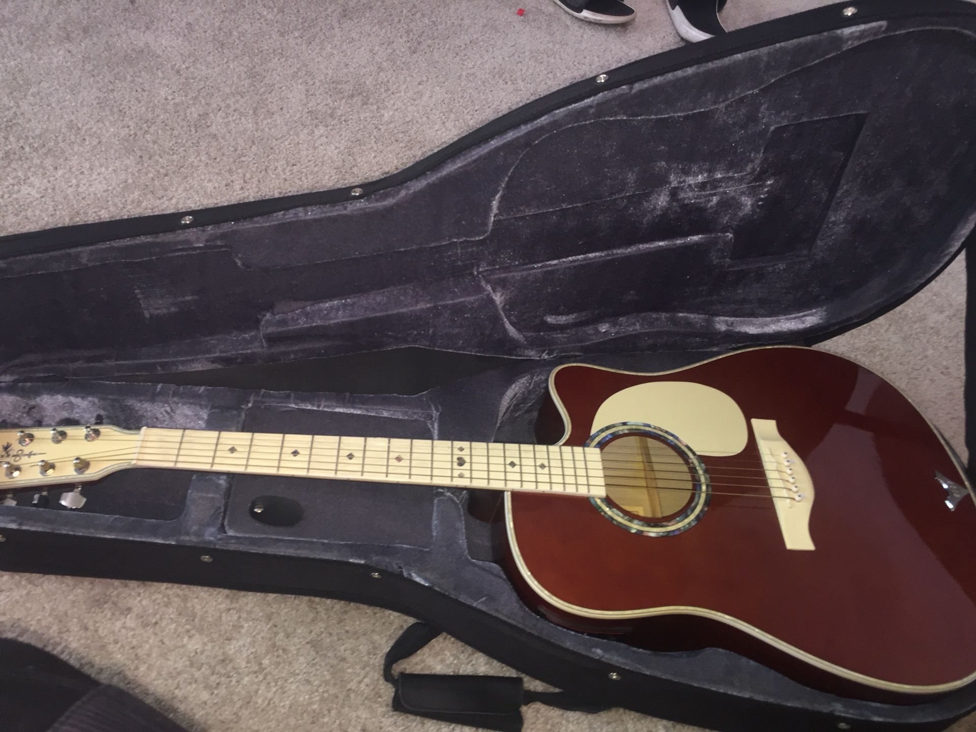 Acoustic electric guitar