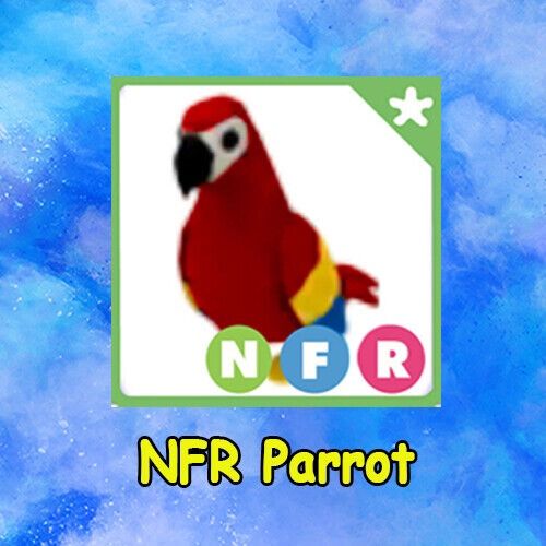 Adopt Me Neon Parrot Fly And Ride
