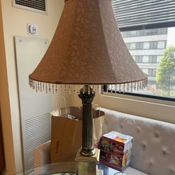 Cute Antique Brass Lamp! 