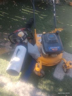 Non working lawn mower hole digger. The heater works.