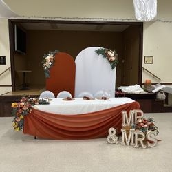 Mr & Mrs Big Letters For Wedding 