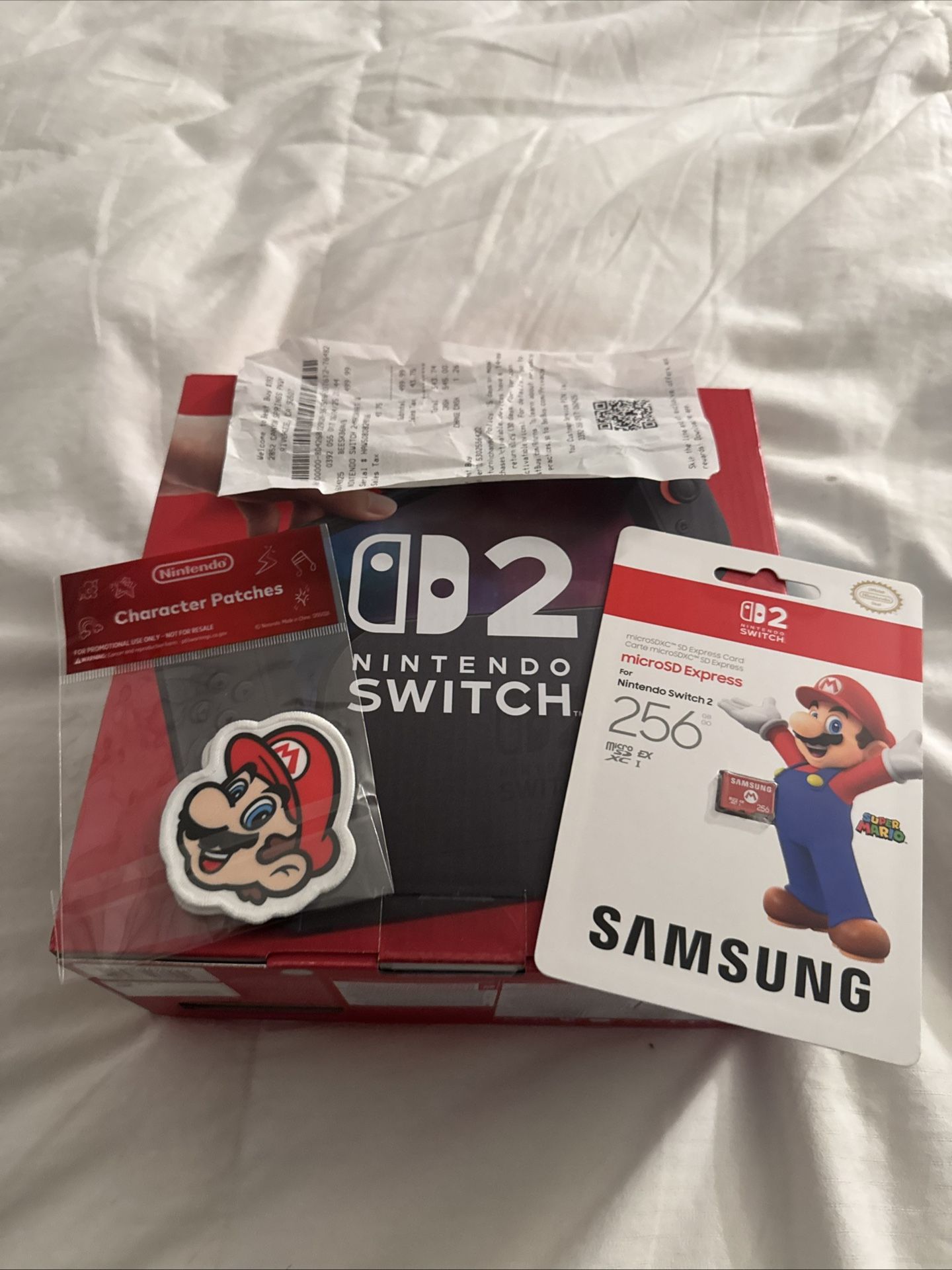 Nintendo Switch 2 Bundle With 256 Sd Card