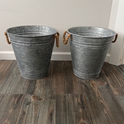 Galvanized Buckets 