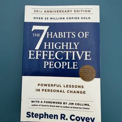 Book: 7 habits of highly effective people