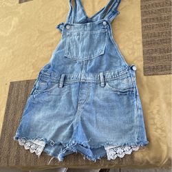 Girls Overall Short