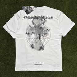Chrome Hearts Embroidered White T Shirt