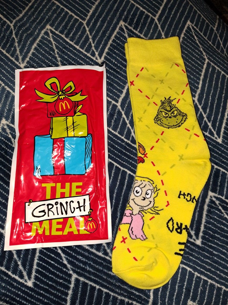 McDonald's Grinch Socks