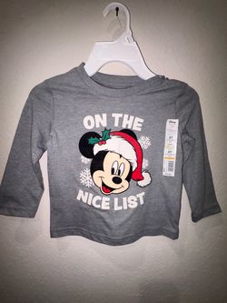 New Disney Mickey Mouse Shirt 12 Months or 2T