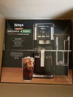 Ninja Grounds & Pods dual brew hot & cold coffee maker