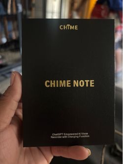Brand New Chime Note ChatGPT