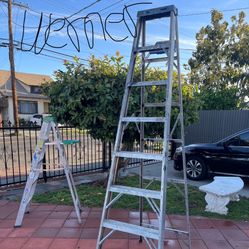 Excellent Condition, 8 Feet And More Sizes Available Werner Aluminum Ladder’s