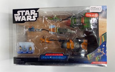 Star Wars Micro Galaxy Squadron Episode 1 The Phantom Menace #0153 Boonta Eve Classic Podracers Brand New in the Original Box, Minor Wear on the Box,