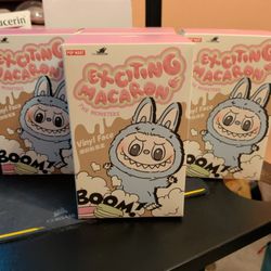 Exciting Macaron Labubus Unopened 