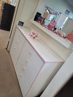 Pink Dresser New Ready To Use $269