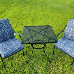 3 Piece Metal Patio Furniture 