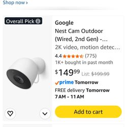 Google Nest Cam Outdoor