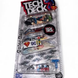 Tech Deck DC Fingerboard Set Superman Skateboards