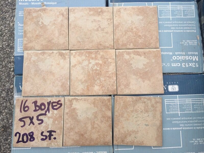 5x5 porcelain tile