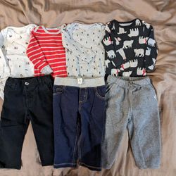 12 Months Holiday Winter Baby Set