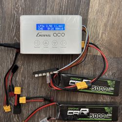 3S Lipo batteries  & Gens Ace Imars III PRO 10A RC Battery Charger NIMH/LiPo/LiFe/LiHV