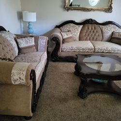 Sofa And Loveseat Set
