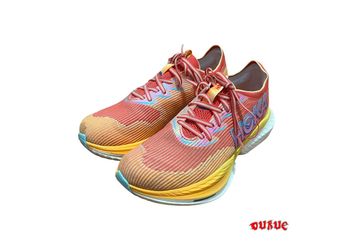 Hoka Cielo X1 Running Shoe Cerise Solar Flare Racing Unisex Mens 9.5 US